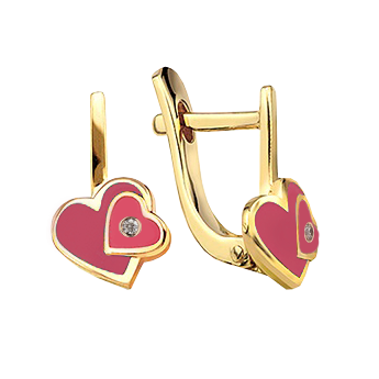 Earrings "Mother’s Heart"